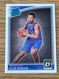 2018-19 Panini Donruss Optic - Rated Rookie Jalen Brunson #179 (RC) Mint KNICKS
